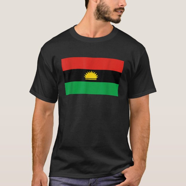 Camisas de Bandeira Biafra (Frente)