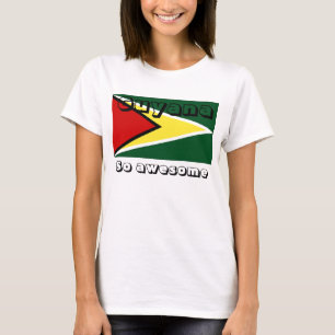 Camisas de bandeira da Guiana