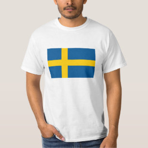 Camisas de bandeiras suecas para Suecia