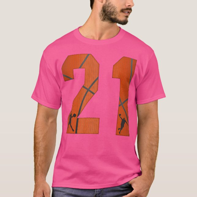 Camisas De Basquete Com O Número 21 Vinte E Um Nas (Frente)