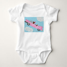 Camisas de Basset Hounds em Conversível Rosa