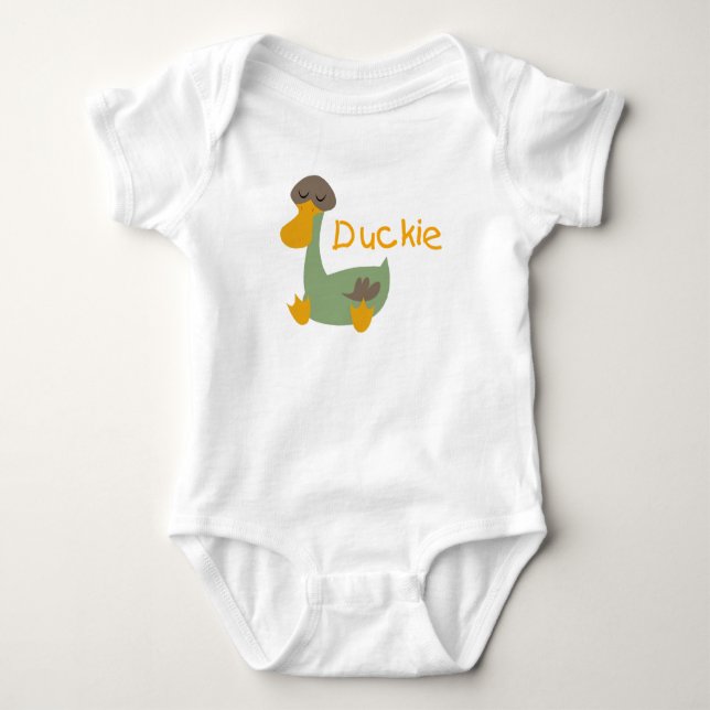 Camisas de Bebê Duckie (Frente)