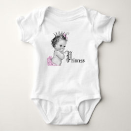 Camisas de Bebê Princesa Rosa Adorável