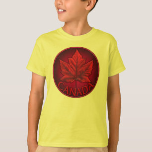 Camisas de camisa do Canadá para crianças