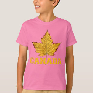 Camisas de camisa orgânica do Canadá para camiseta