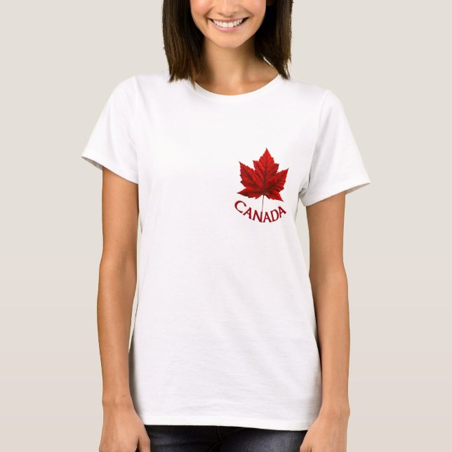Camisas de camisola do Canadá no Canadá Personaliz (Frente)