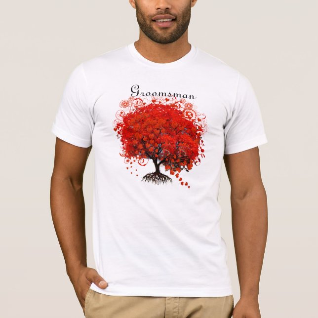 Camisas de Casamento de Árvores Vermelhas, Present (Frente)