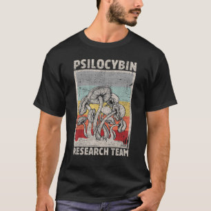 Camisas De Cogumelo Retro, Pesquisa De Psilocybin