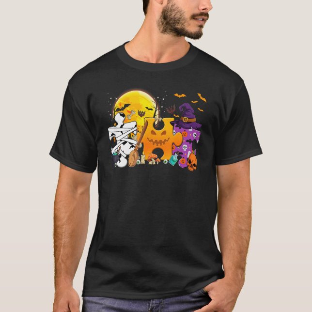 Camisas de Conscientização do Autismo Liquidação - (Frente)