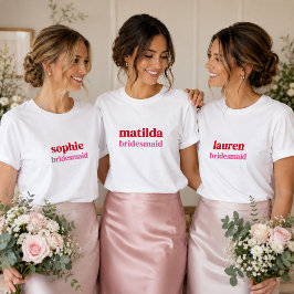 Camisas de Dama de Honra | Despedida de Solteira d