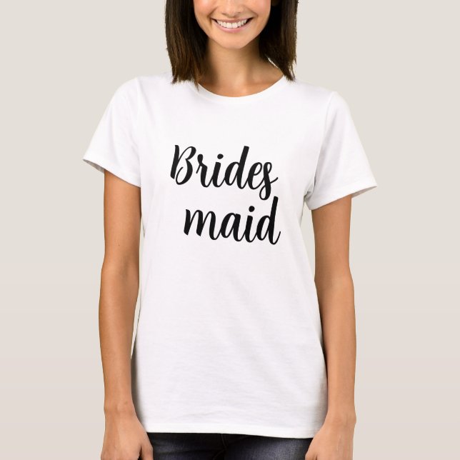 Camisas de Damas de Honra, Camisas de Despedida de (Frente)
