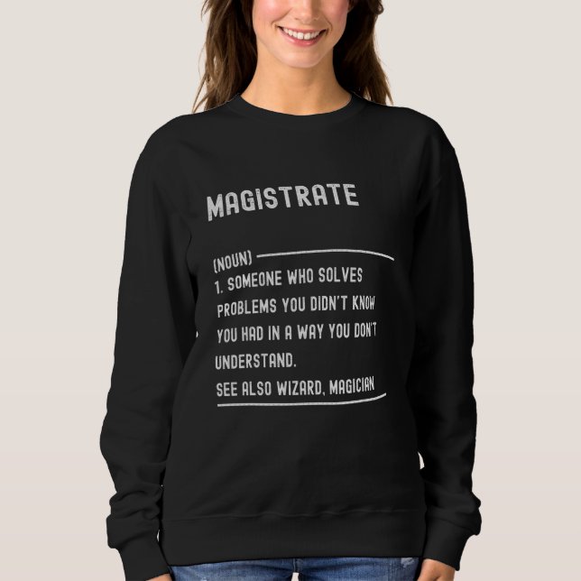 Camisas de Definição de Magistrado Título de Traba (Frente)