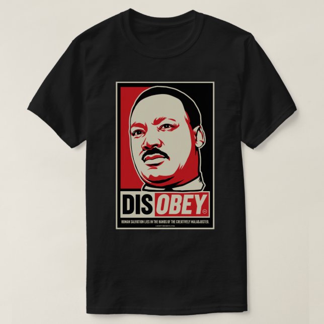 Camisas de desobediência civil (Frente do Design)