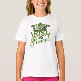 Camisas de Dia de São Patrício da princesa irlande