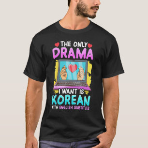 Camisas de drama coreanas para mulheres Kdrama Fas