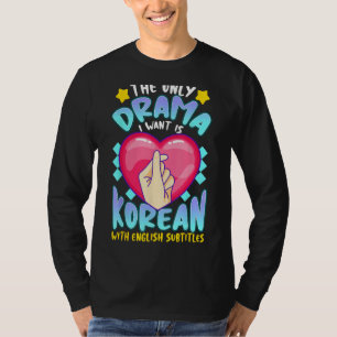 Camisas de drama coreanas para mulheres Kdrama Fas