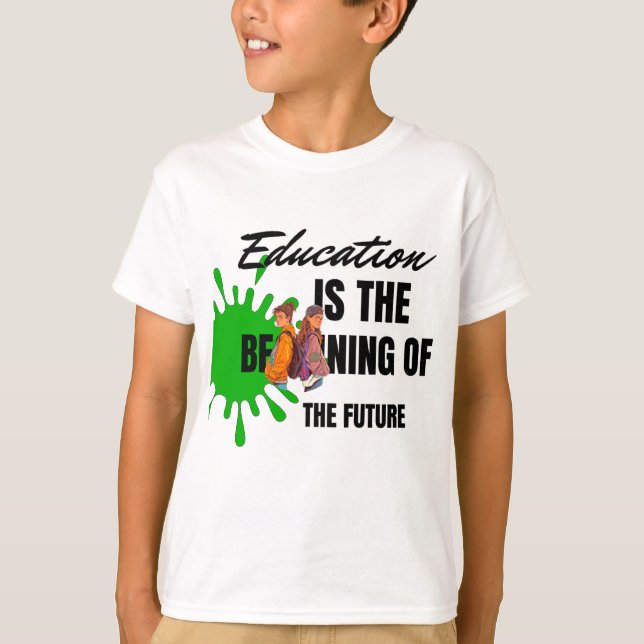 Camisas de Educação de 2025: Celebrar o Aprendizad (Frente)