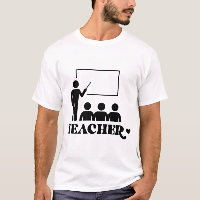 Camisas De Educação Para Camiseiros De Professores (Frente)
