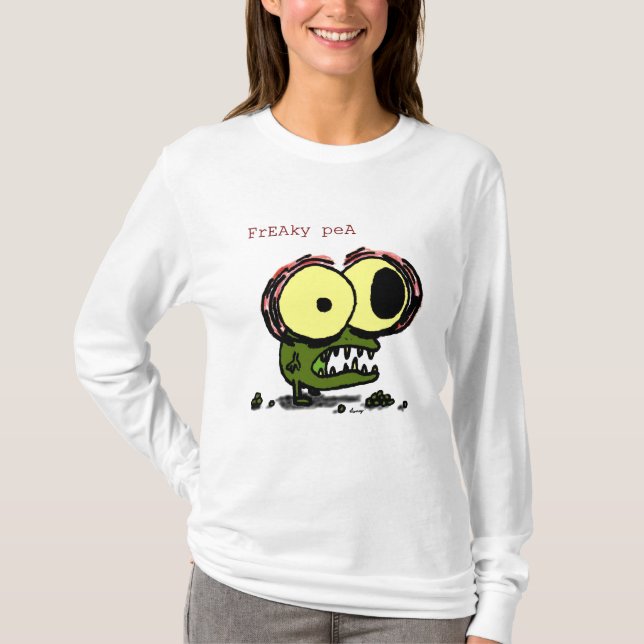Camisas de Ervilha Freaky (Frente)