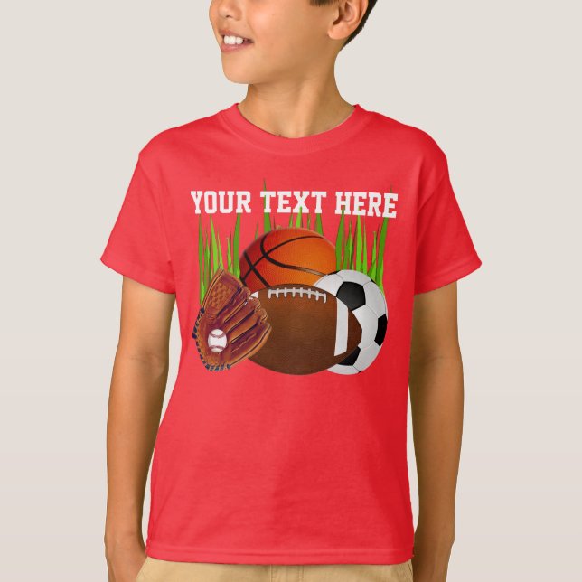 Camisas de esportes personalizadas para lotes dos (Frente)