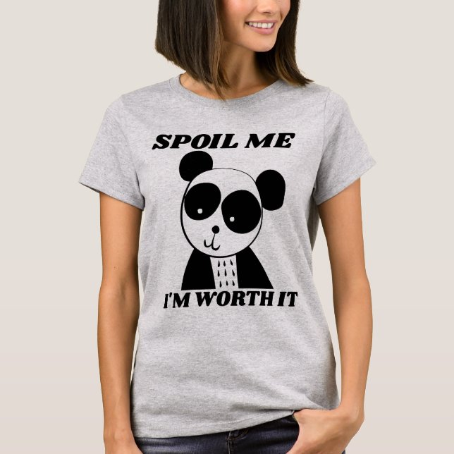 CAMISAS DE ESTOUPE MEU URSO PANDA (Frente)
