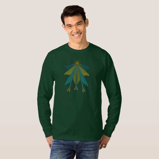 Camisas de fada, Unisex Long Sleeve Shirt (Frente Completa)
