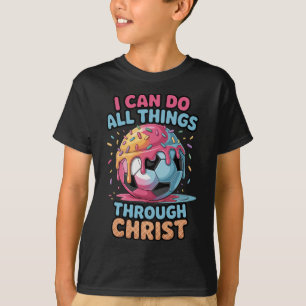 Camisas de Futebol Cristãs Meninos Crianças Juvent
