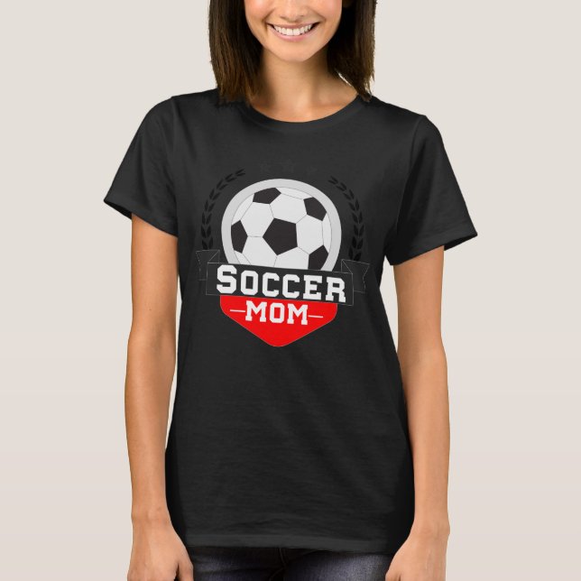Camisas De Futebol Para Mamãe Futebol Mamãe Dia de (Frente)