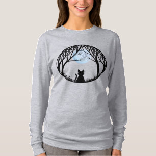 Camisas de gato gordo de saia-das-bruxas, de uso f