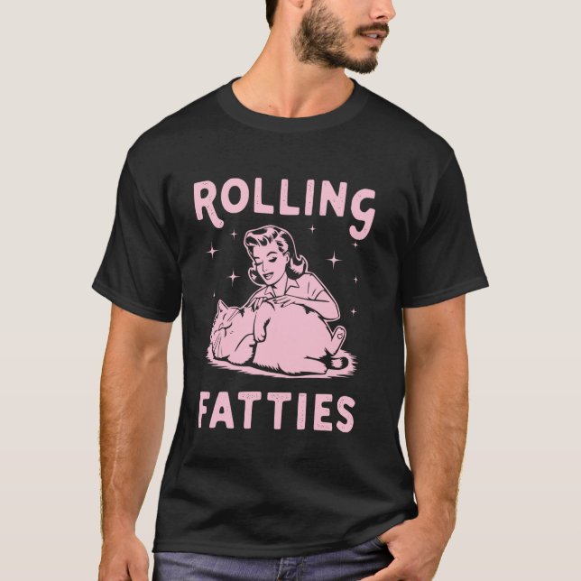 Camisas de Gato para Mulheres Dia das Mães Avó Mãe (Frente)