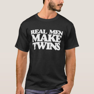 Camisas de gêmeos para novos pais para serem de gê