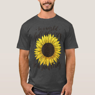 Camisas De Girassol Para Mulheres São O Sol Brilha