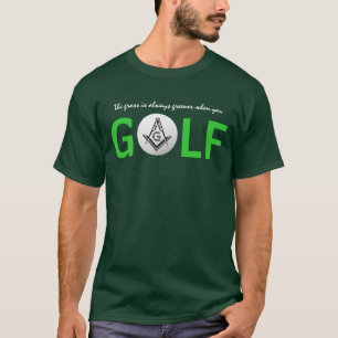 Camisas de Golfe Masônicas Personalizadas   Camis