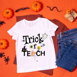Camisas de Halloween do Professor | Truque Ou Ensi