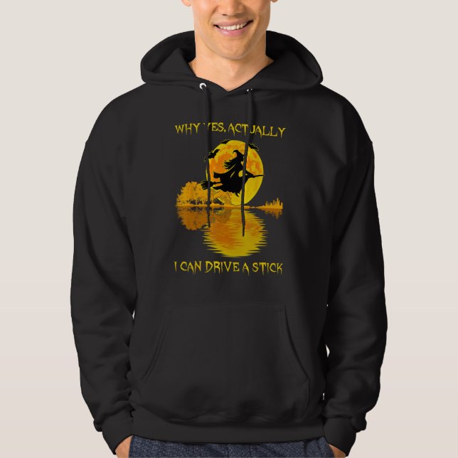 Camisas De Halloween Porque Sim Posso Dirigir Uma  (Frente)