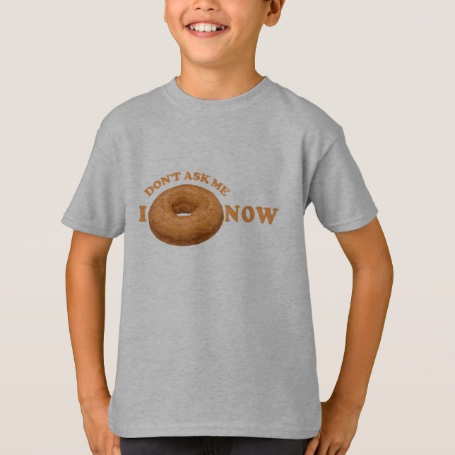 Camisas de humor rosquinha - escolha estilo, cor (Frente)