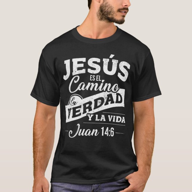 Camisas De Jesus Con Versiculos De La Biblia (Frente)