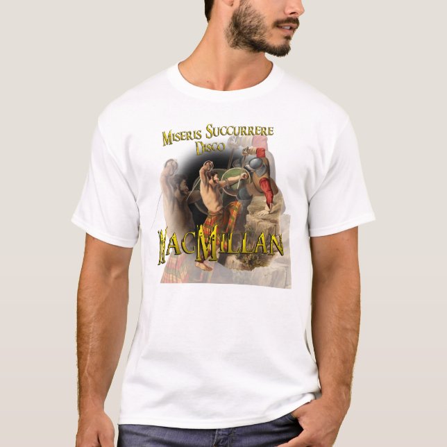 Camisas de Jogos do Terreno Superior Clan MacMilla (Frente)