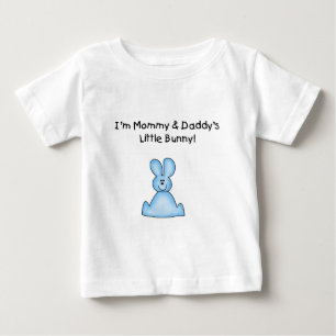 Camisas de Mamãe azul e Pai