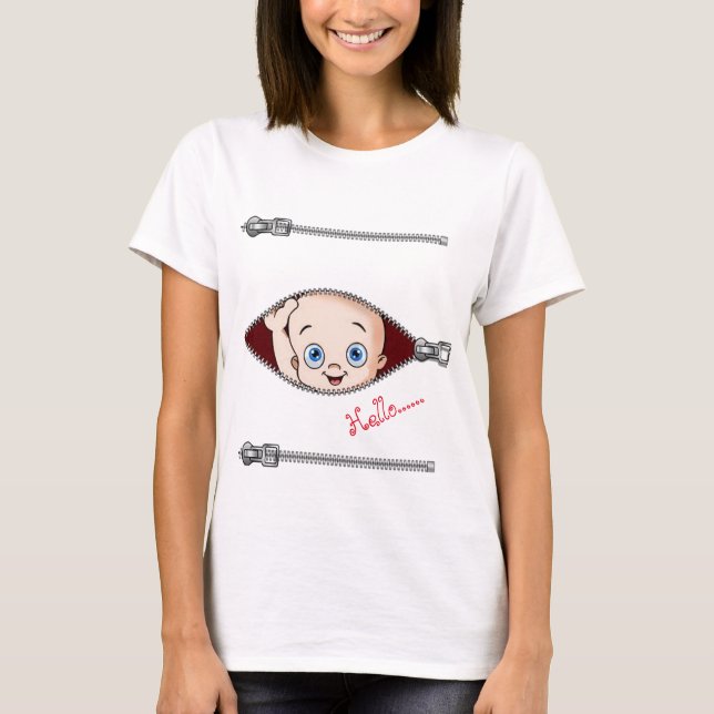 Camisas de Maternidade/Maternidade (Frente)