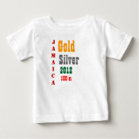Camisas de medalha de ouro da Jamaica