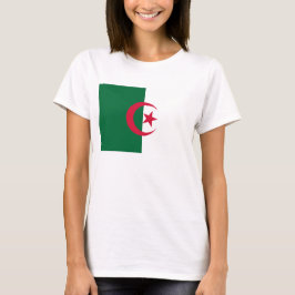 Camisas de mulheres com bandeira da Argélia