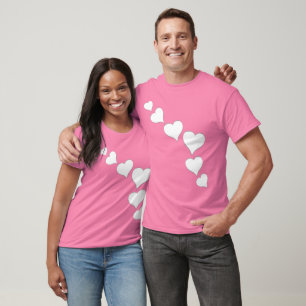 Camisas de música com amor personalizado de Dia de