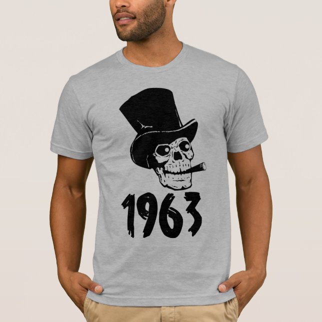 CAMISAS DE NASCIMENTO DE HOMENS DE 1963 (Frente)