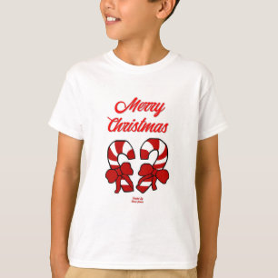 Camisas de Natal Doces Boys White Basic