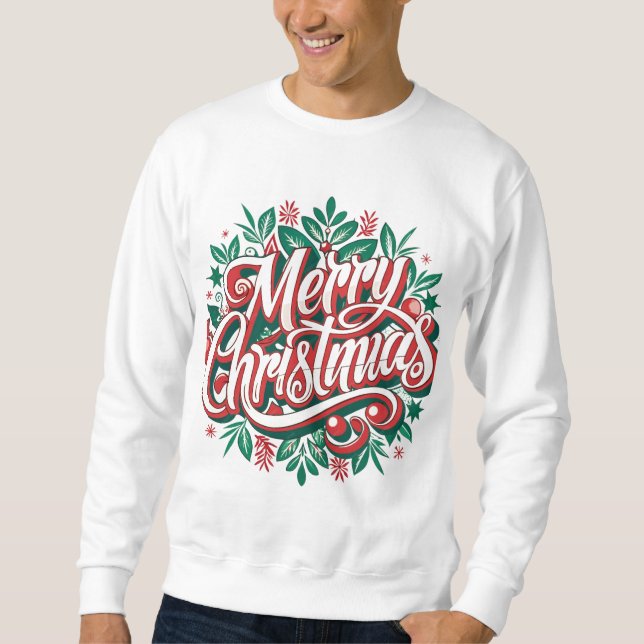 Camisas de Natal Feliz: Impressões de Natal Feliz (Frente)