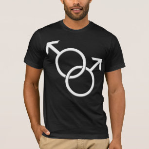 Camisas de orgulho gay com Camisas de Amor do Mesm
