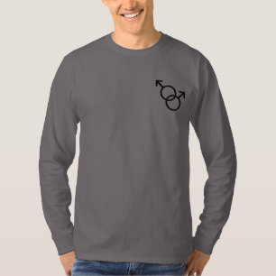 Camisas de orgulho gay com Camisas de Amor do Mesm