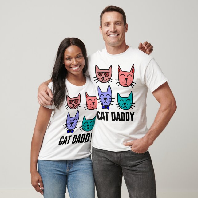 Camisas de PAI de PAI CAT (Unissex)