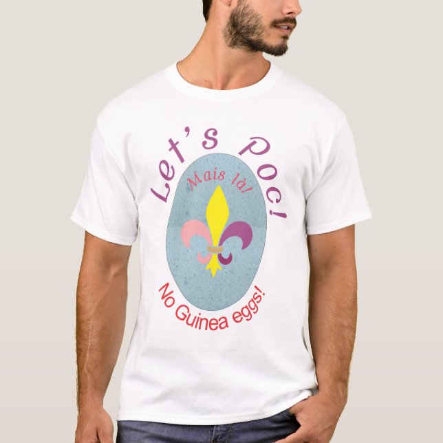 Camisas de Páscoa Cajun (Frente)